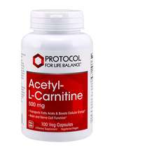 Acetyl-L-Carnitine 500 mg, Ацетил-L-карнітин гідрохлорид, 100 ...