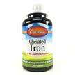Carlson, Хелатное железо, Chelated Iron, 250 таблеток
