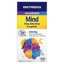 Enzymedica, Magnesium Mind, Магній Розум, 120 капсул