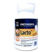 Enzymedica, Lacto, Травні ферменти, 30 капсул
