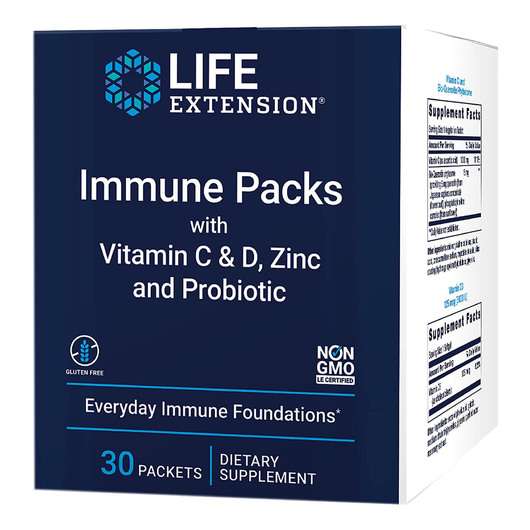 Основное фото товара Поддержка иммунитета, Immune Packs with Vitamin C & D Zinc...