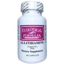Ecological Formulas, Vitamin B1 50 mg Allithiamine, 60 Capsules