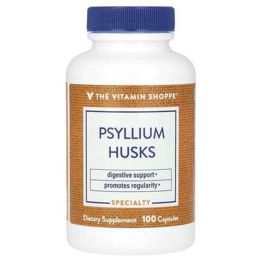 Основное фото товара The Vitamin Shoppe, Шелуха подорожника, Psyllium Husks, 100 ка...