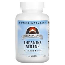 Theanine Serene L-Теанин и L-Серин Source Naturals