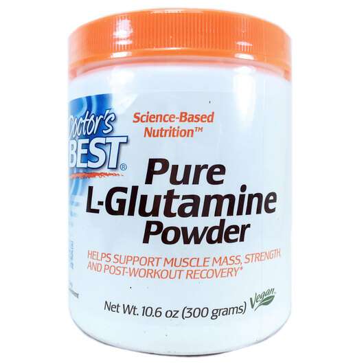 L-Glutamine Powder, L-Глутамін в порошку, 300 г