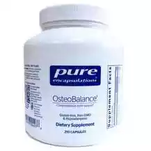 Pure Encapsulations, OsteoBalance, ОстеоБаланс, 210 капсул