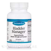 EuroMedica, Bladder Manager, N-ацетилглюкозамін, 30 капсул