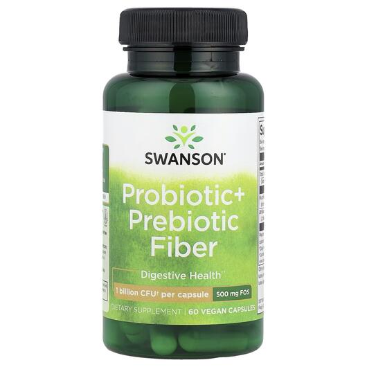 Основное фото товара Конфеты с клетчаткой, Probiotic + Prebiotic Fiber, 60 капсул
