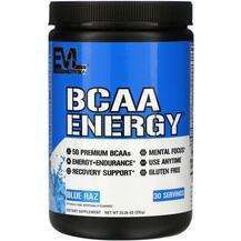 EVLution Nutrition, Аминокислоты БЦАА, BCAA ENERGY Blue Raz, 2...