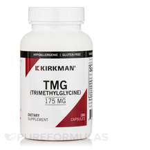 Kirkman, TMG Trimethylglycine 175 mg, L-5-метилтетрагідрофолат...