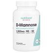 Women D-Mannose with Cranberry Extract, Д-манноза, 90 капсул