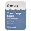 Фото товару Fomin, Travel Soap Sheets Fragrance Free, Мило, 100 Sheets