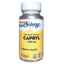Solaray, Capryl Sodium-Free, Каприлова кислота, 100 капсул