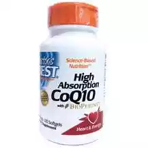 Doctor's Best, High Absorption CoQ10 with BioPerine, Убіхінон,...