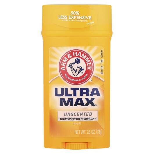 Основное фото товара UltraMax Solid Antiperspirant Deodorant Unscented, Дезодорант, 73