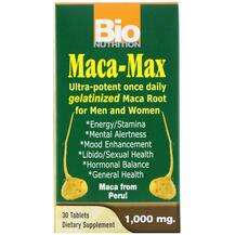 Bio Nutrition, Maca Max 1000 mg 30, Мака Перуанська 1000 мг, 3...