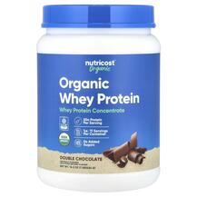 Organic Whey Protein Double Chocolate Протеин 454 г