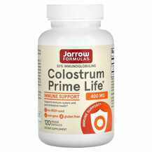 Jarrow Formulas, Colostrum Prime Life 500 mg, 120 Capsules