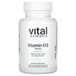 Фото товару Vitamin D3 5000 IU, Вітамін D3 Холекальциферол, 180 капсул