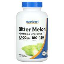 Nutricost, Горькая дыня, Bitter Melon 600 mg, 180 капсул