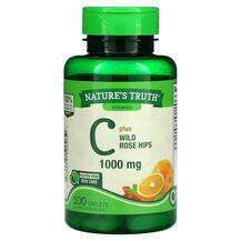 Nature's Truth, Витамин C 1000 мг, Vitamin C Plus Wild Rose Hi...