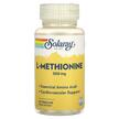 Фото товару Solaray, L-Methionine 500 mg, L-Метіонін, 30 капсул