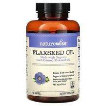 Naturewise, Flaxseed Oil, Лляна олія, 120 капсул
