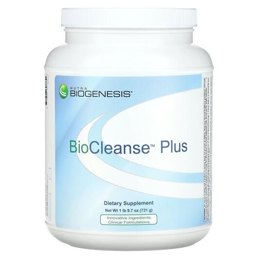 Основне фото товара Nutra BioGenesis, BioCleanse Plus, Детокс та очищення, 800 г