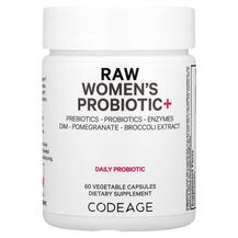 RAW Women's Probiotic+ Пробиотики для женщин CodeAge
