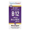 Фото товару Methylcobalamin B-12 B-6 & Folic Acid, Метилкобаламін B12, 60