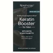 ReserveAge Nutrition, Кератин, Keratin Hair Booster for Men, 6...