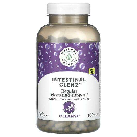 Основне фото товара Natural Balance, Intestinal Clenz Cleanse, Детокс, 400 капсул