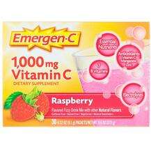 Vitamin C Flavored Fizzy Drink Mix Raspberry 1000 mg 30 Packet...
