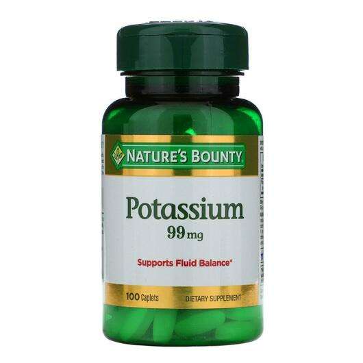 Potassium 99 mg, Калій 99 мг, 100 капсул