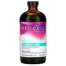 Neocell, Hyaluronic Acid Berry Liquid 50 mg, Гіалуронова кисло...