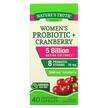 Фото товару Nature's Truth, Women's Probiotic + Cranberry, Пробіотики для ...
