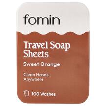 Мило Travel Soap Sheets Sweet Orange Fomin