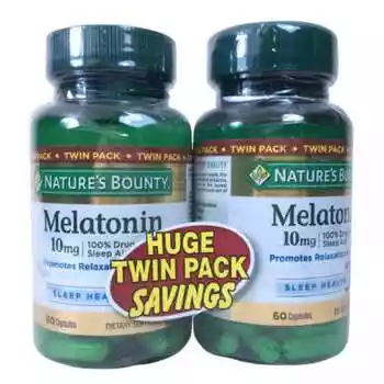 Замовити Мелатонін 10 мг 60 капсул
