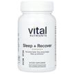 Фото товару Vital Nutrients, Sleep + Recover, Підтримка сну, 30 капсул