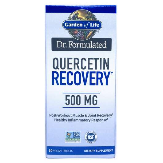 Dr-Quercetin 500 mg, Кверцетин 500 мг Безводний, 30 таблеток