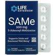 Фото товару Life Extension, SAMe 200 mg, S-аденозил-метіонін 200 мг, 30 та...
