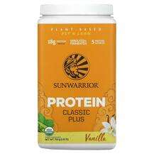 Sunwarrior, Classic Plus Protein Organic Plant Based Vanilla, ...