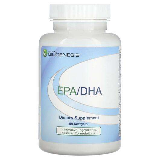 Основное фото товара Nutra BioGenesis, ДГК, EPA/DHA, 90 капсул