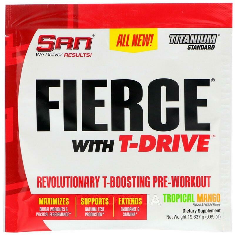 Fierce With TDrive Revolutionary TBoosting Pre SAN