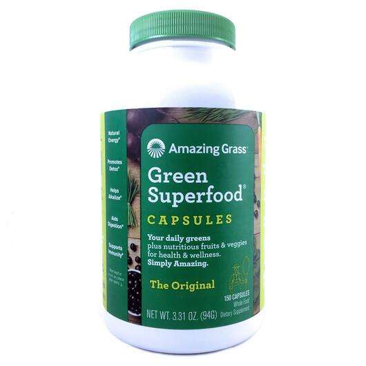 Green Superfood, Суперфуд, 150 капсул