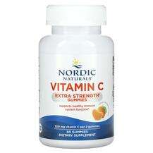 Nordic Naturals, Vitamin C Extra Strength Great Tangerine 500 ...