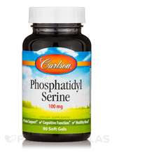 Carlson, Phosphatidyl Serine 100 mg, Фосфатидилсерин, 90 капсул