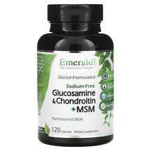 Emerald, Glucosamine & Chondroitin + MSM, Глюкозамін Хондр...