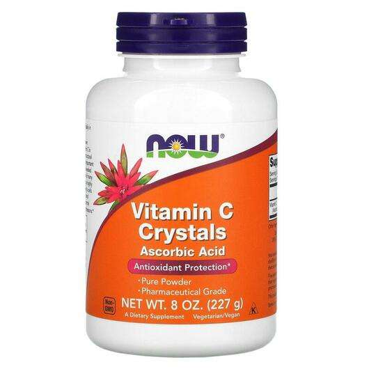 Основне фото товара Now, Vitamin C Crystals, Вітамін С у порошку, 227 г