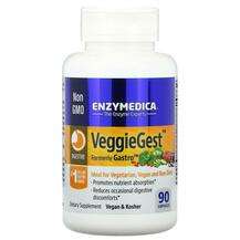 Enzymedica, VeggieGest Formerly Gastro, Полегшення здуття, 90 ...